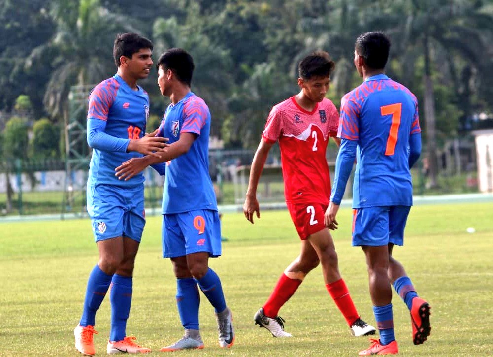 साफ यू १५ : फाइनलमा नेपालको भारतसँग लज्जास्पद हार
