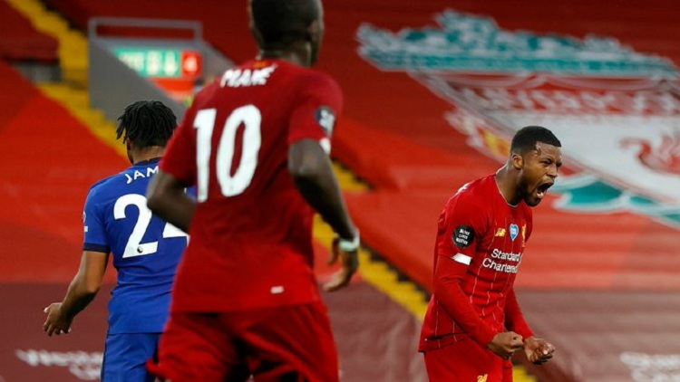 चेल्सीमाथि लिभरपुरको सानदार जित 