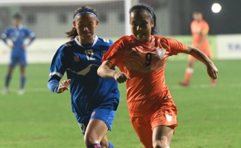 साफ यू १८ महिला च्याम्पियनसिप: भारतसँगको हारसँगै नेपाल लगातार तेस्रो खेलमा पराजित