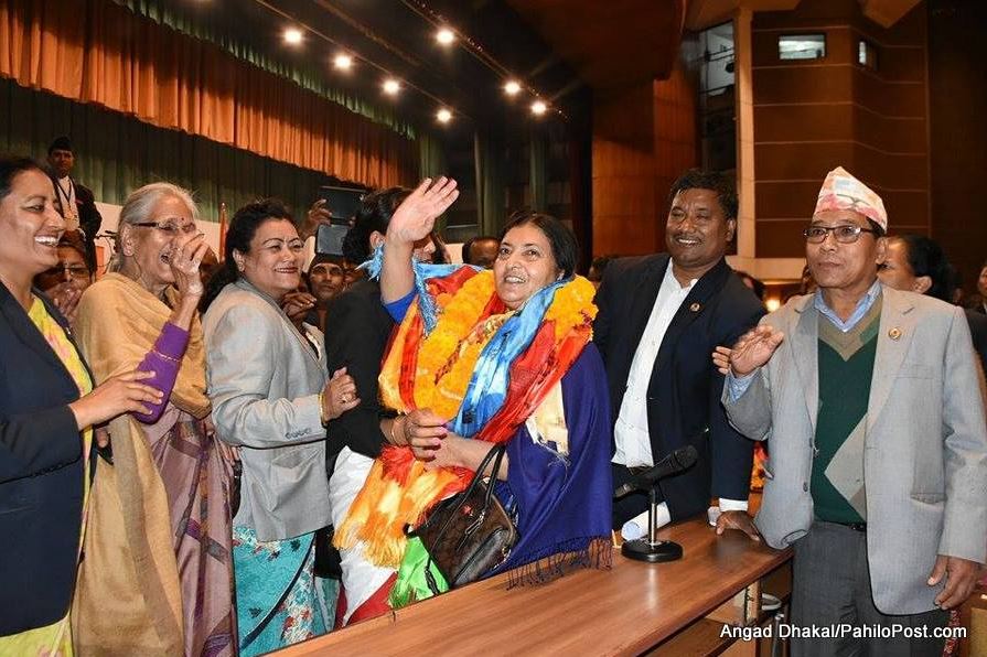 नवनिर्वाचित राष्ट्रपति भण्डारीको आज शपथ