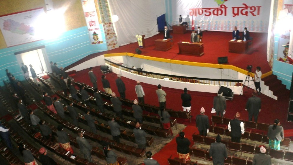 गण्डकी प्रदेशको नीति तथा कार्यक्रम बहुमतले पारित