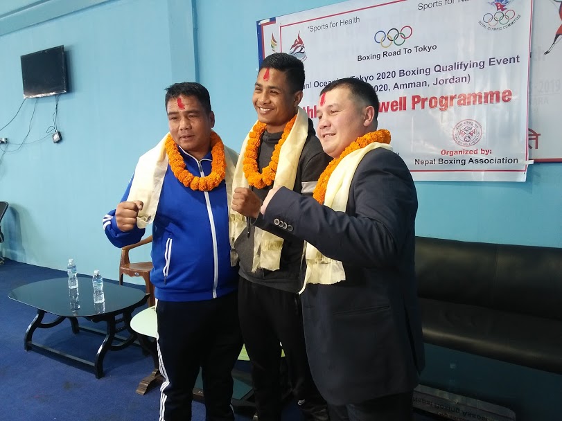 ओलम्पिक छनोट खेल्न बक्सिङ खेलाडी जोर्डन जाँदै, भन्छन्, 'सुखद नतिजा ल्याउँछौं'