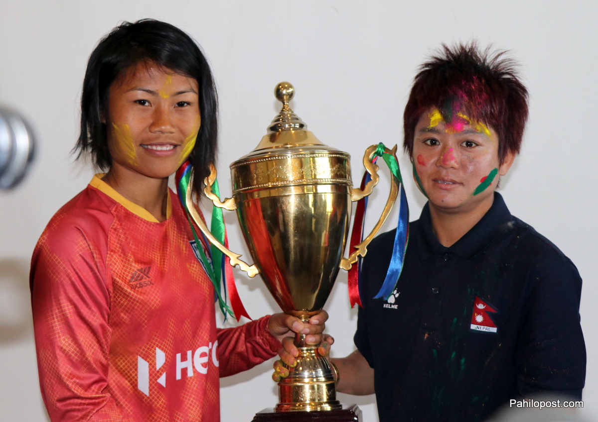 साफ महिला च्याम्पियनसिप :  पाँच वर्षपछि फाइनलमा भिड्दै नेपाल र भारत, उपाधि जित्ने दुवै टोलीको दाबी