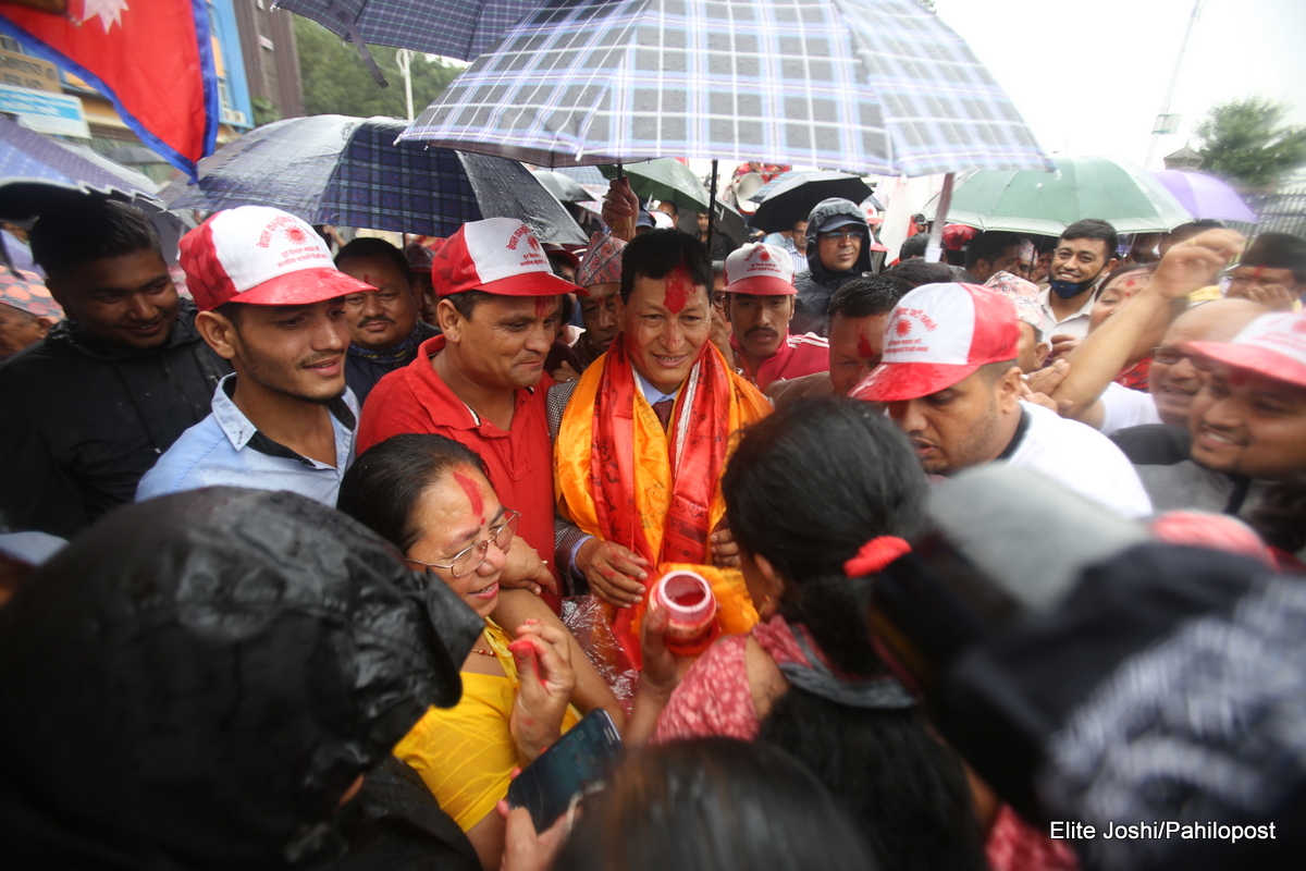 मत माग्दा गरेका बाचा पूरा गर्ने काठमाडौंका मेयरको प्रतिवद्धता