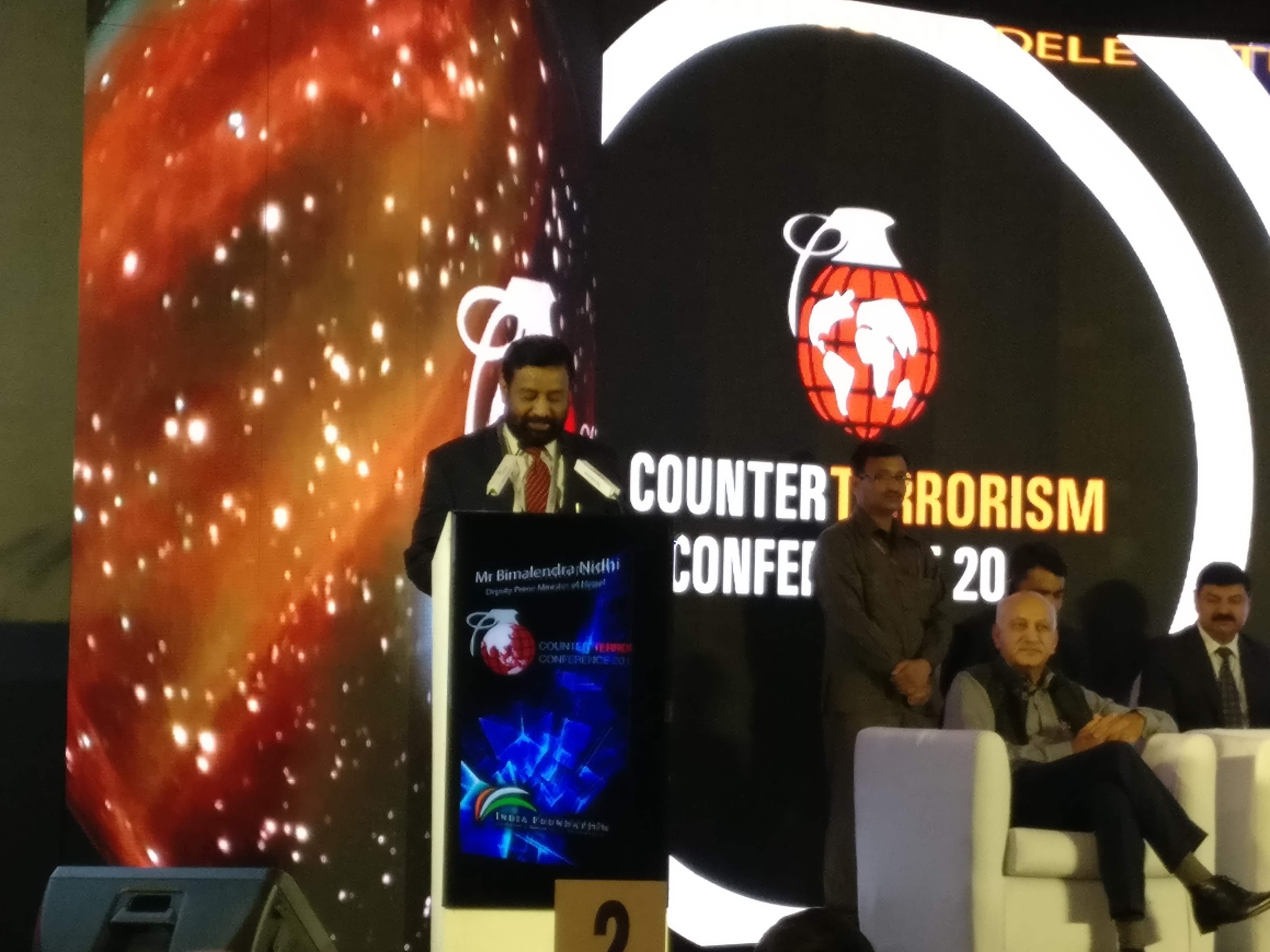 ​आतंकवाद नियन्त्रणका लागि क्षेत्रीय र अन्तर्राष्ट्रिय सुरक्षा संयन्त्र आवश्यक : निधि