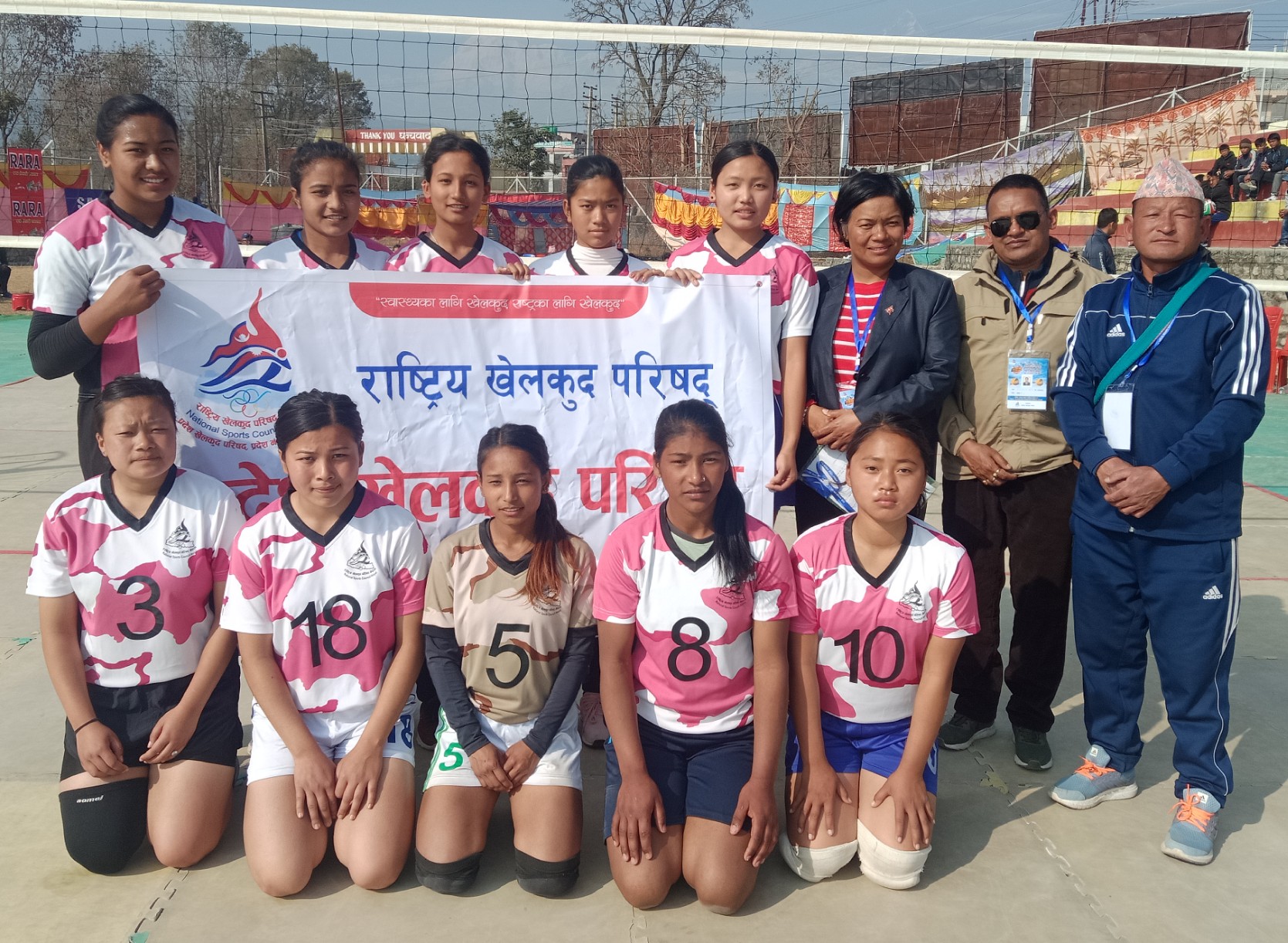 महिला भलिबल : नेपाल पुलिस र प्रदेश नम्बर ३ समूह विजेता बन्दै क्वाटरफाइनलमा