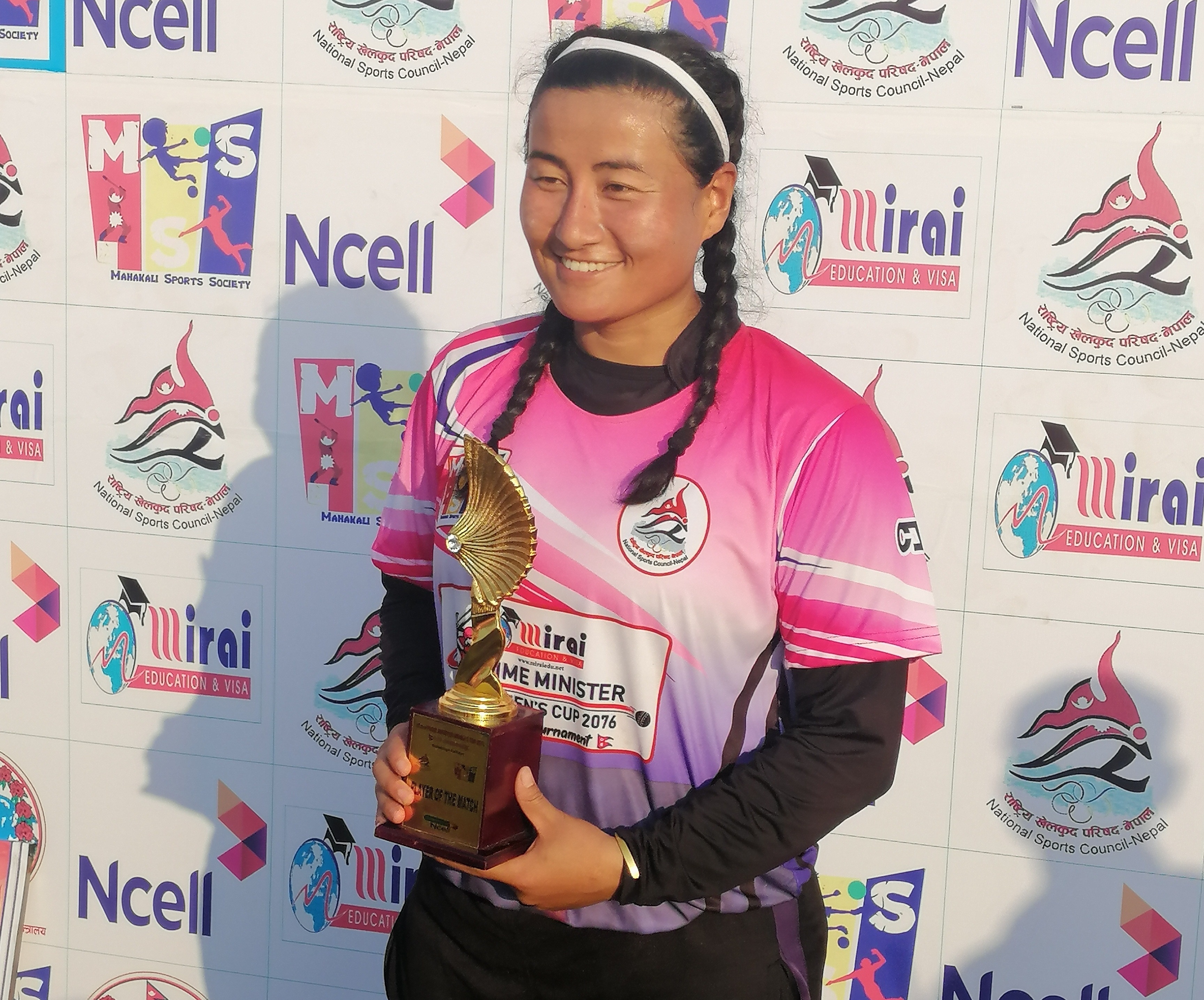 प्रधानमन्त्री कप महिला क्रिकेट : सीताको अलराउण्ड प्रदर्शनमा एपीएफ विजयी