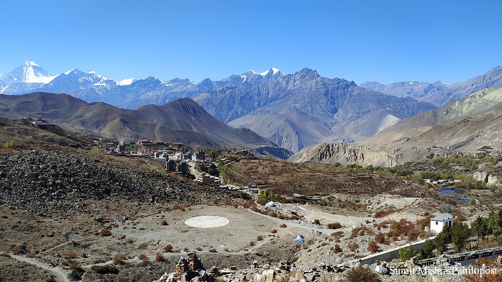 मुखियाको आदेशमा मुक्तिनाथमा लकडाउन जारी, कोरोनाको डरले बाहिरी पर्यटकलाई नो इन्ट्री! १६ फोटोमा सुनसान जोमसोम क्षेत्र