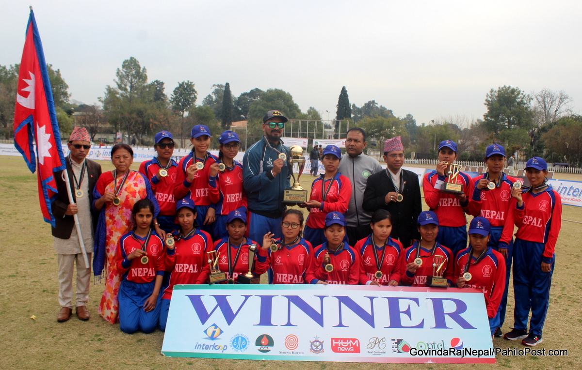 महिला नेत्रहीन क्रिकेट सिरिज : अन्तिम खेलमा पनि नेपाल १० विकेटले विजयी, सिरिज 'क्लिन स्वीप'