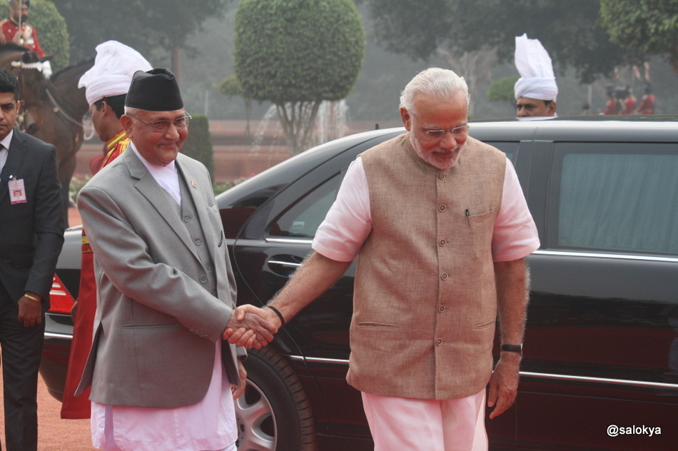 मध्यरातमा ओलीलाई मोदीको टेलिफोन ‘भारतमा स्वागत गर्न प्रतीक्षारत छु’