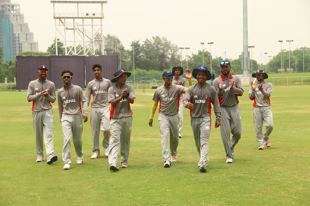 नेपाली यू १९ क्रिकेट टोली पराजित
