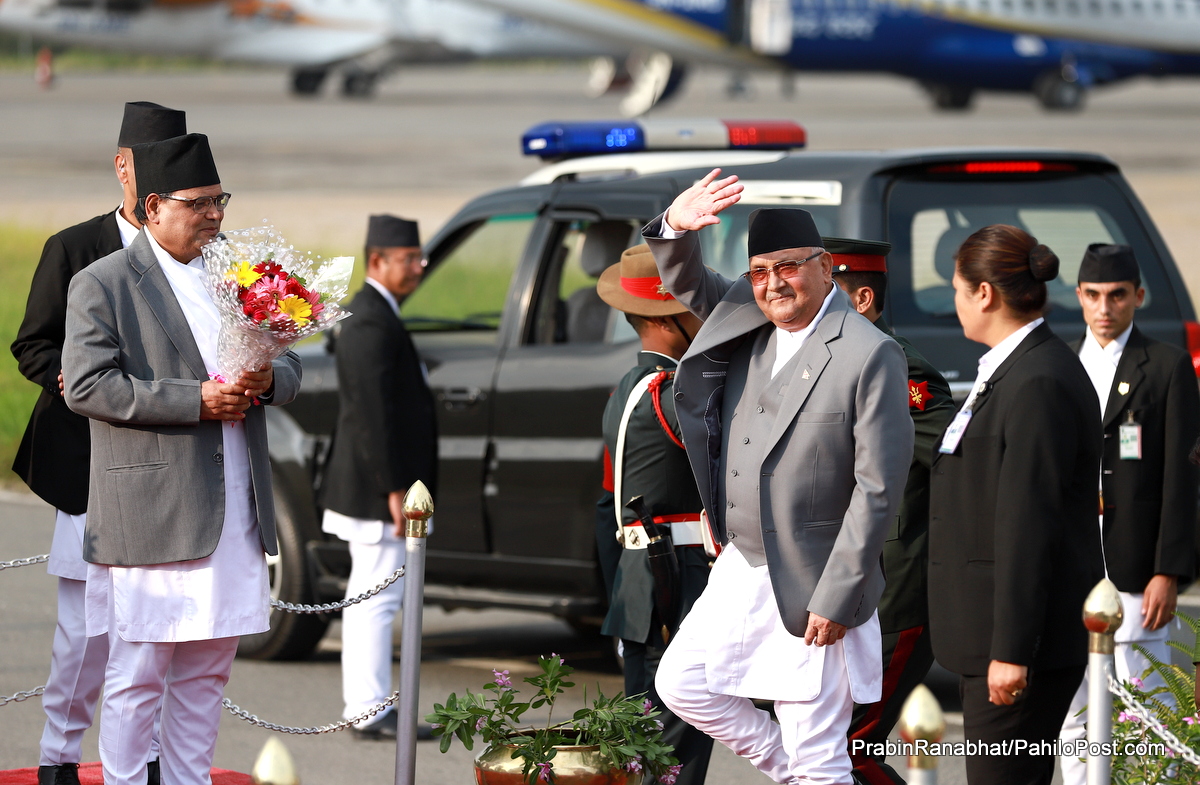 प्रधानमन्त्री ओली युरोपका तीन देशको भ्रमणमा निस्किँदै, १९ वर्षपछि फ्रान्समा नेपालबाट उच्चस्तरीय भ्रमण