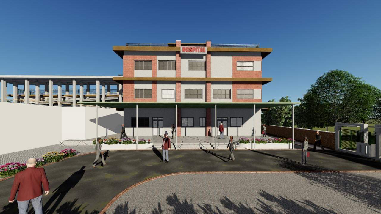 पर्साको धोबिनीमा १० करोडको लागतमा अस्पताल निर्माण हुँदै, डेढ वर्षभित्र काम पूरा गर्ने लक्ष्य