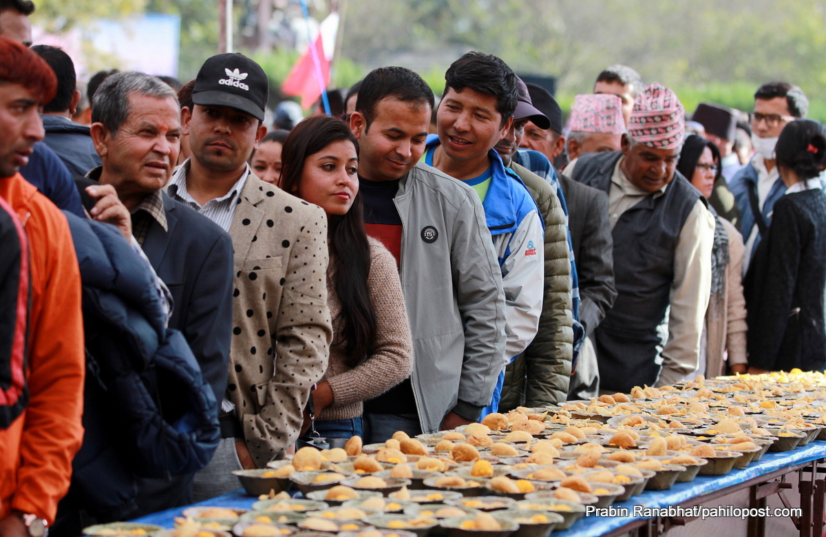 नेकपाको चियापान : ४० लाख रुपैयाँ खर्च, ३० हजार सहभागी 