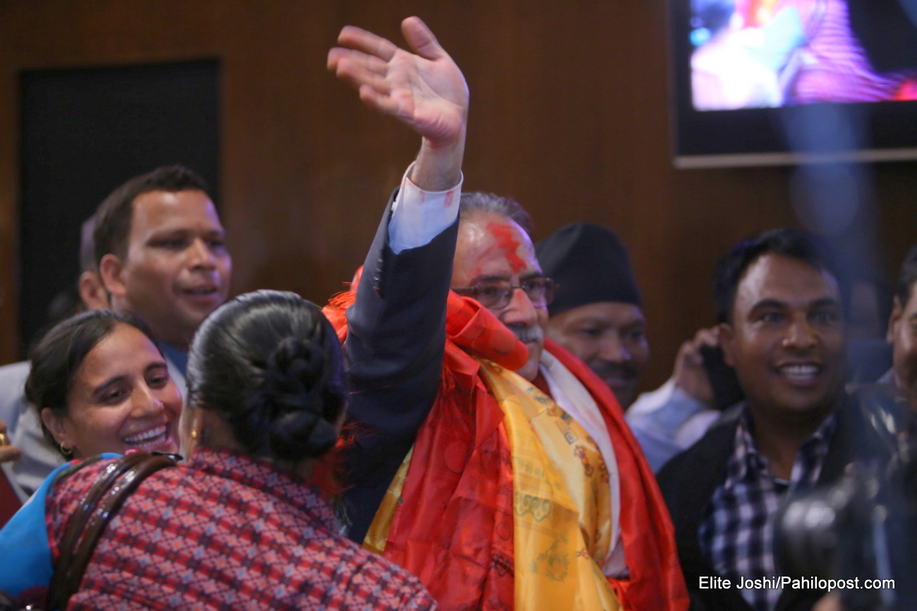 प्रचण्ड ९ हजार मतान्तरसहित चितवन ३ बाट विजयी