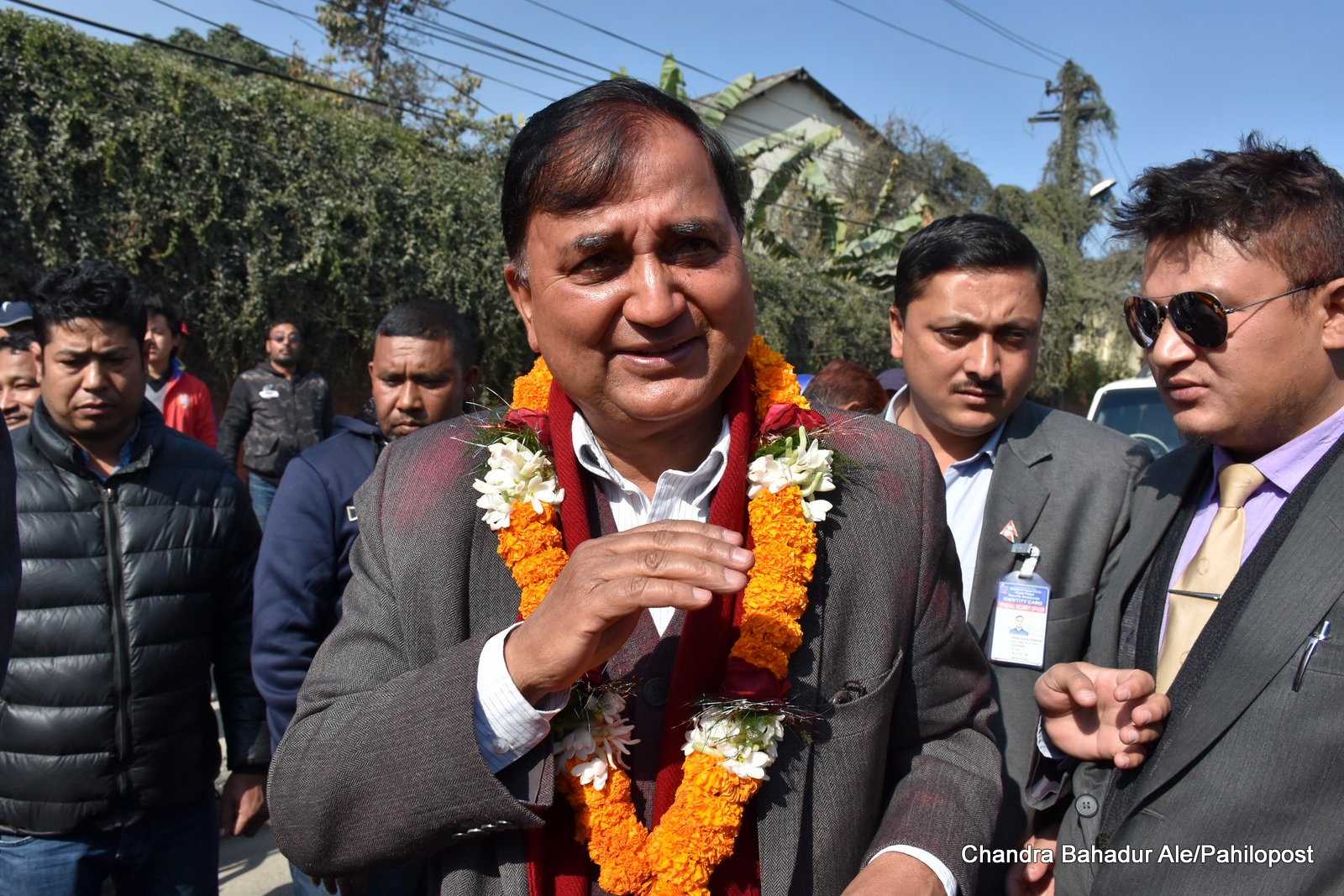 घमण्ड देखाएर होइन, मन फुकाएर देशका लागि काम गर्छौंः ईश्वर पोखरेल
