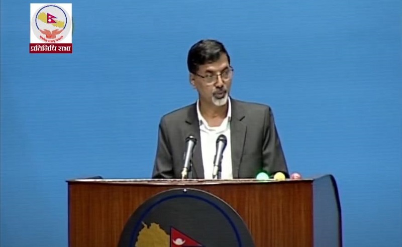 बजेट निर्माणमा अनाधिकृत व्यक्तिलाई संलग्न गराइयो भन्ने कुरा भ्रामक : अर्थमन्त्री शर्मा