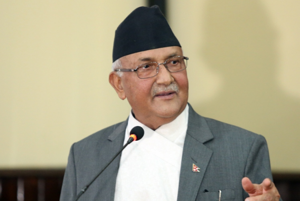 कोभिड-१९ को सम्बन्धमा प्रधानमन्त्री ओलीले देशवासीका नाममा संबोधन गर्ने