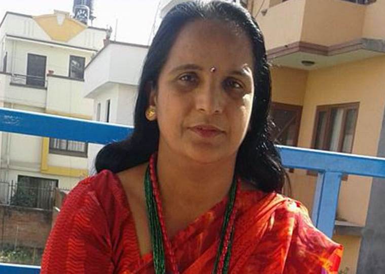 सरिता गिरीको ठाउँमा सांसद बनेकी लिलादेवीले सपथ लिँदै