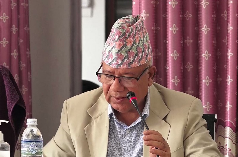 सैन्य गठबन्धनमा नेपाल सामेल हुने कुरा कल्पना नगरेपनि हुन्छ : माधव नेपाल