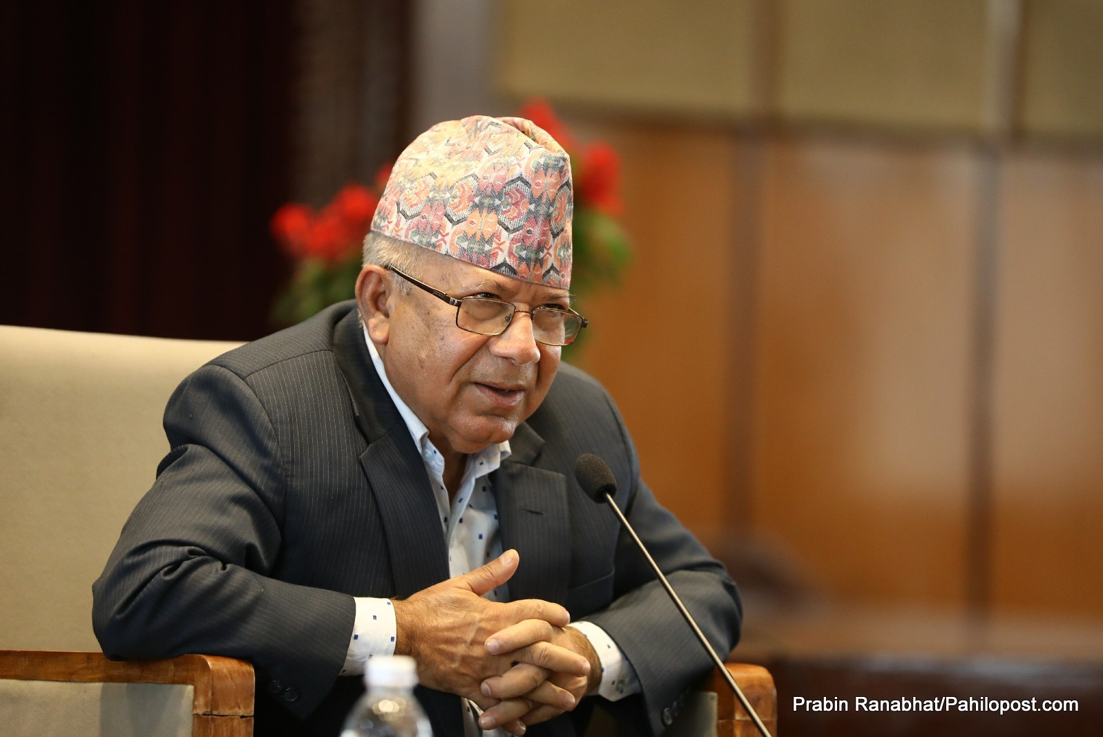 बेइमानी कायमै छ, ओलीले अध्यक्ष बनाएर हुँदैन : माधव नेपाल