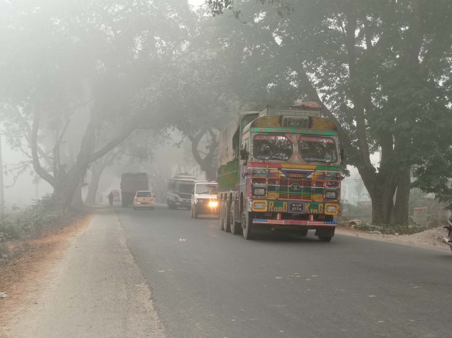 भैरहवामा सवारी दुर्घटना हुँदा एकजनाको मृत्यु, हुस्सुका कारण हुने दुर्घटनालाई कम गर्न अभियान संचालन