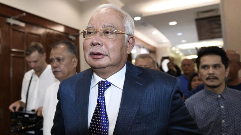 करोडौं अमेरिकी डलर भ्रष्टाचारको अभियोग लागेका मलेसियाली पूर्व प्रधानमन्त्री रजाकको सुनुवाइ एक साता स्थगित