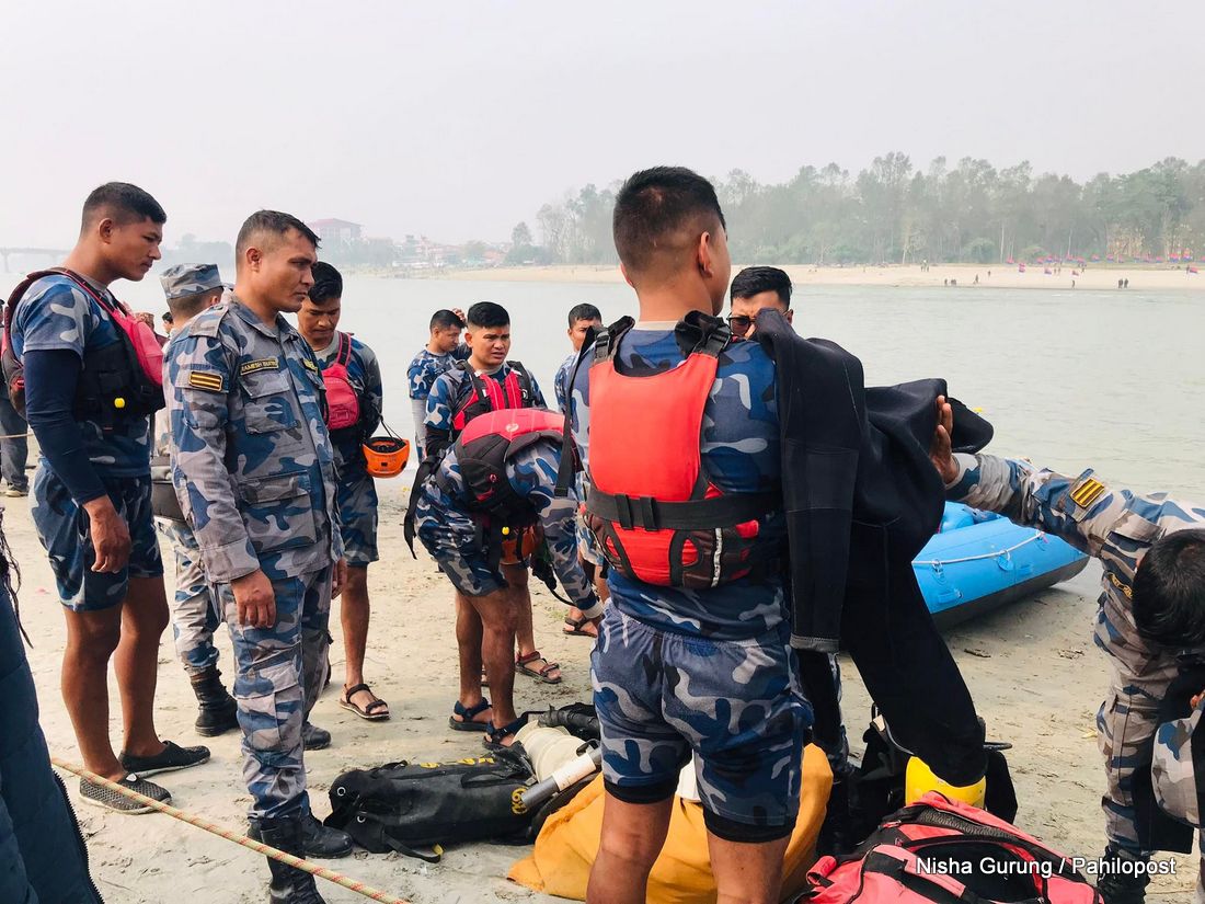 अझै भेटिएनन् पौडी खेल्दा सोमवारदेखि कालीगण्डकीमा बेपत्ता भएका बालक, खोजीकार्य जारी