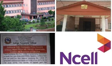 एनसेल बिक्री करमा अर्को ट्विस्ट : विचाराधीन मुद्दालाई प्रभावित गर्दै कर कार्यालय
