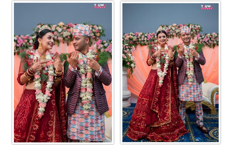 नीता र हरिहरले कसे लगन गाँठो