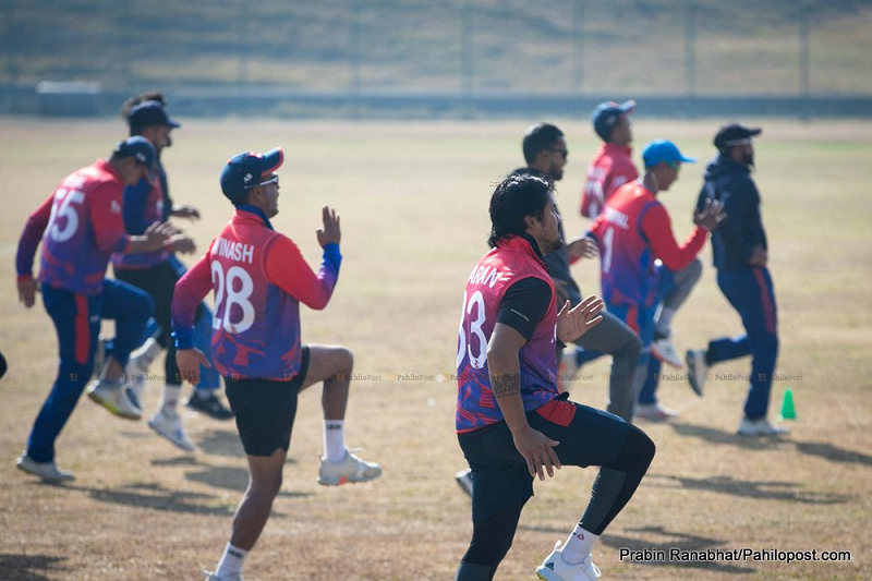 नेपाली क्रिकेट टोलीले अर्को महिना घरेलु मैदानमा नामिबिया र स्कटल्याण्डसँग एकदिवसीय सिरिज खेल्ने