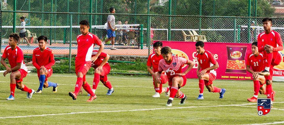 दक्षिण एसियाली खेलकुदका लागि नेपाली फुटबल टोलीको घोषणा