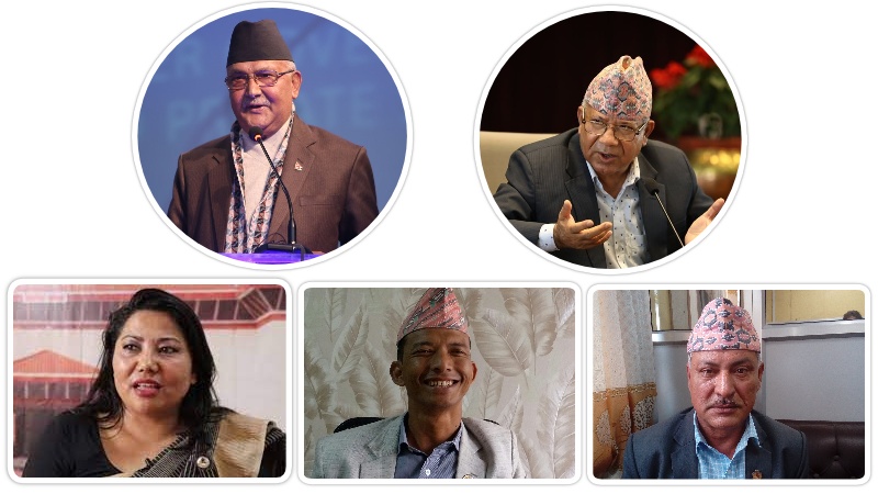 माधव नेपाल खेमाका २२ नेताको माग : केपी ओलीले अध्यक्षबाट राजीनामा दिएमात्रै एकता