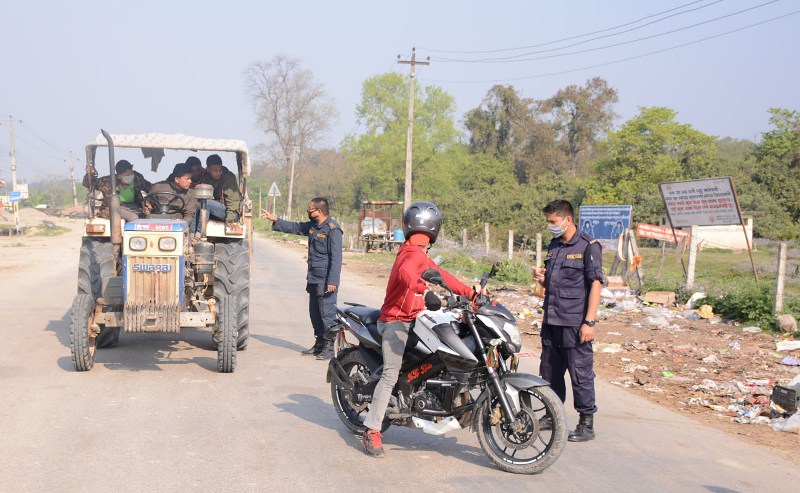 लकडाउन उल्लंघन गर्ने २१० सवारी साधन प्रहरी नियन्त्रणमा