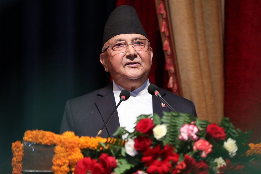नेपाल सम्वतले असमानताको खाडल पुर्ने प्रेरणा प्रदान गरोस् : प्रधानमन्त्री ओली