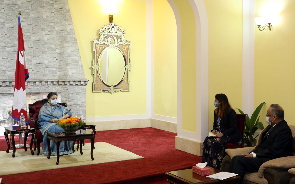 नेपाल र पाकिस्तानबीच साँस्कृतिक तथा जनस्तरको सम्बन्ध विस्तार आवश्यक: राष्ट्रपति भण्डारी