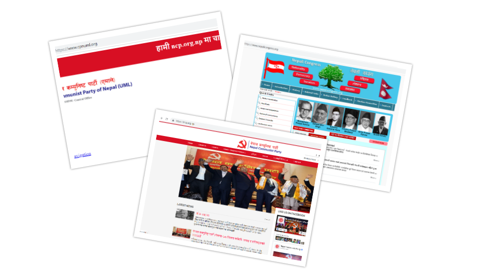 बेहालमा पार्टीका वेबसाइट : सूचना प्रवाह कसरी हुने गर्छ नेपालका राजनीतिक दलमा?