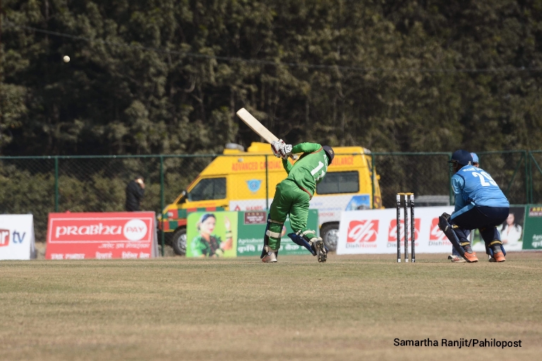 पुलामीको अर्धशतकमा वाग्मतीलाई आर्मीको २ सय ३० रनको लक्ष्य, केसीले लिए ५ विकेट