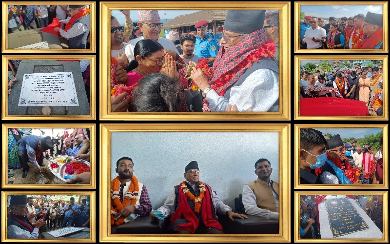 चुनावी ‘टिजर’ लिएर प्रचण्ड माडीमा, भने : चुनावी भाषण गर्न आएको होइन्, तर मागे ‘सहयोग’