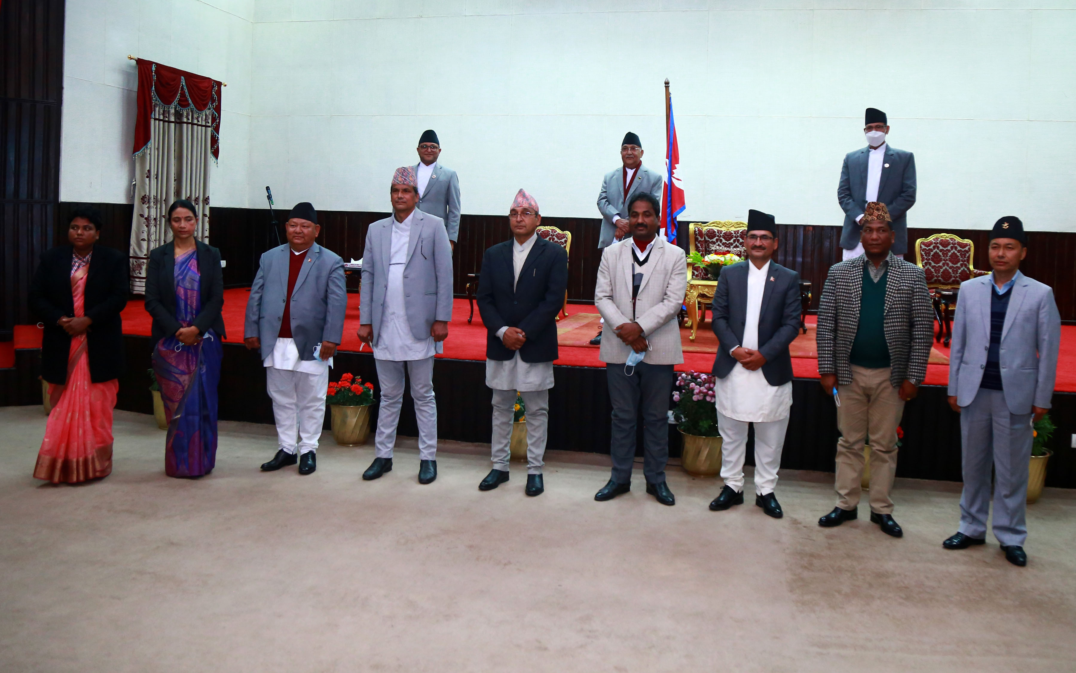 मन्त्रिपरिषदमा थपिए आठ मन्त्री र एक राज्यमन्त्रीः विस्तारसँगै फेरियो जिम्मेवारी, कसलाई कुन मन्त्रालय?