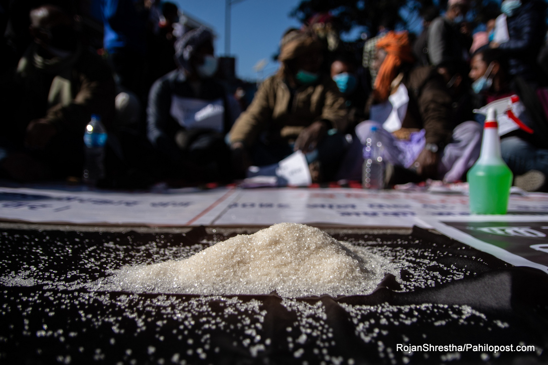 चिनी उद्योगीहरुले किसानको पैसा नतिरे उद्योग मन्त्रालयले कारबाही गर्ने