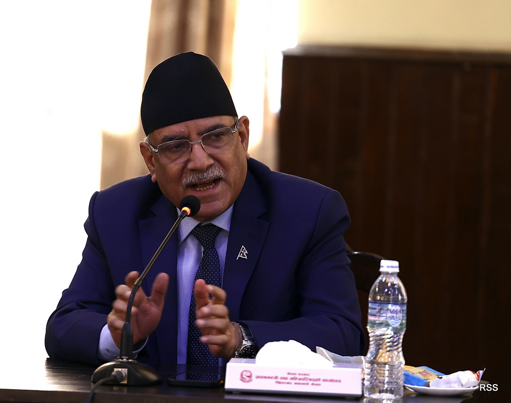 प्रचण्डले फेरि पनि भने : आजभोलि नै मन्त्रिपरिषद विस्तार