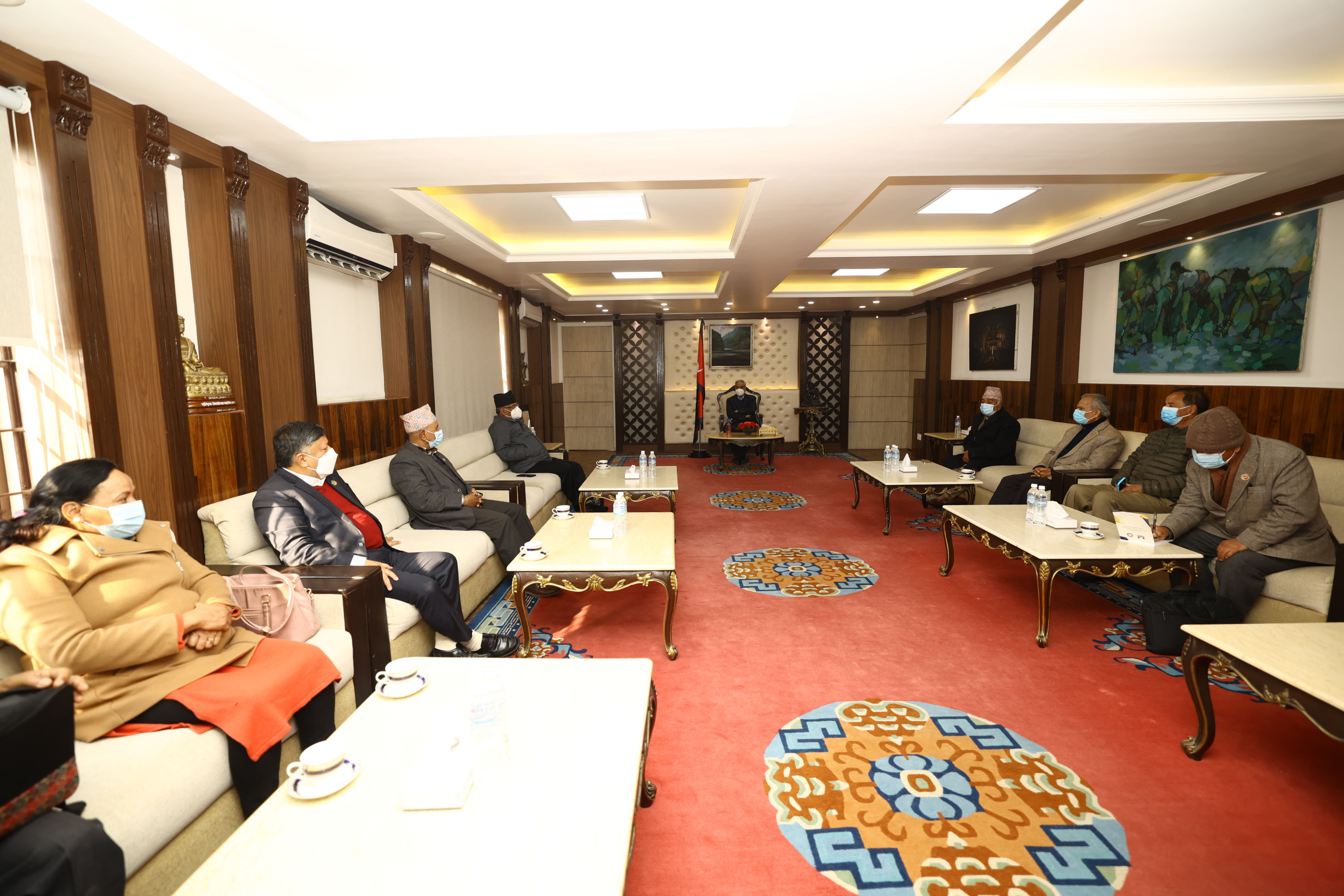 चुनावबारे छलफल गर्न भन्दै बस्न लागेको उच्चस्तरीय राजनीतिक समन्वय समितिको बैठक स्थगित