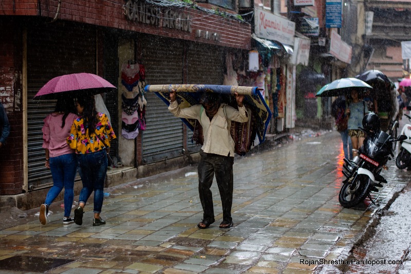 देशभर सामान्य बदली रही वर्षाको सम्भावना, यस्तो छ सोमवारसम्मको मौसमी गतिविधि