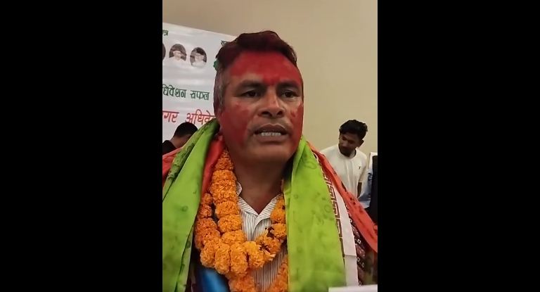 कांग्रेसको बुढानिलकण्ठ नगरपालिका सभापतिमा राजाराम बुढाथोकी निर्वाचित