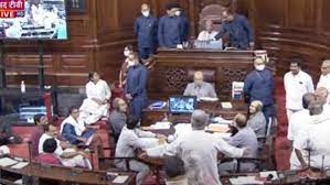 भारतमा धमाधम निलम्बनमा पर्दै सांसद : हिजो लोकसभाका ४ जना, आज राज्यसभाका १९ जना