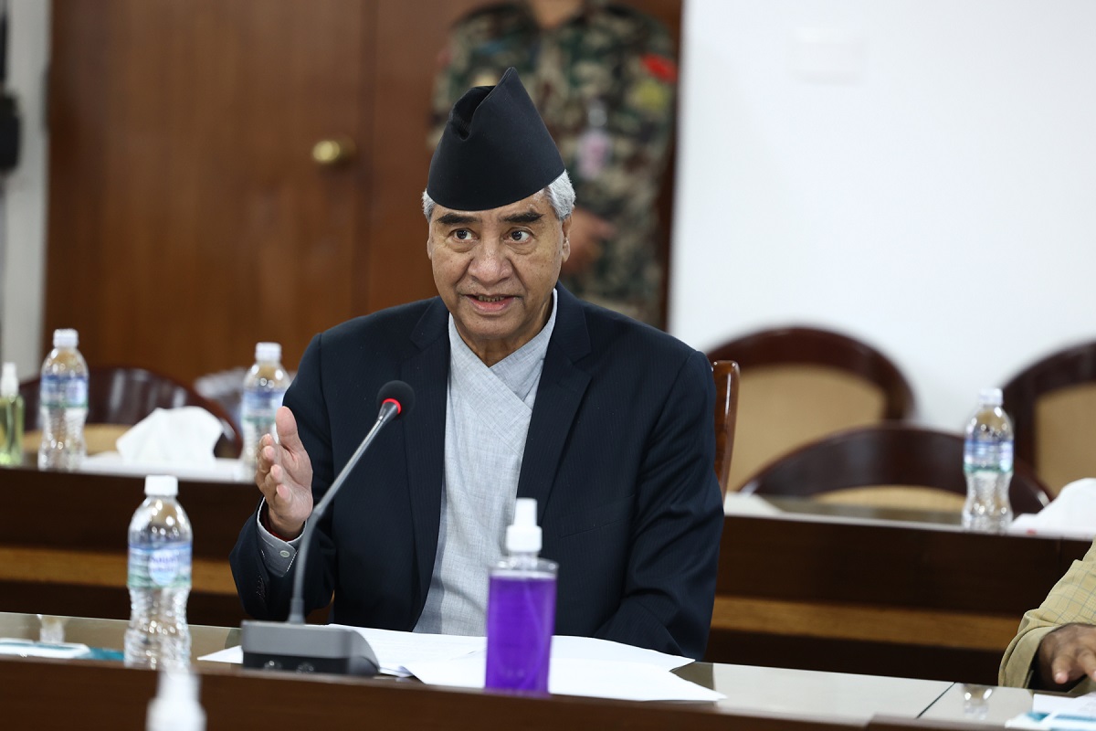 ज्येष्ठ नागरिकको संरक्षणका लागि सबै सक्रिय र सहयोगी हुनुपर्छ : प्रधानमन्त्री देउवा