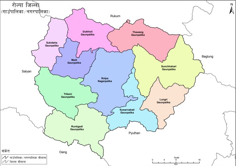 द्वन्दमा ध्वस्त रोल्पाका २३ मध्ये ४ प्रहरी चौकीमात्र बने,  प्रहरी जीर्ण भवनमा बस्न बाध्य