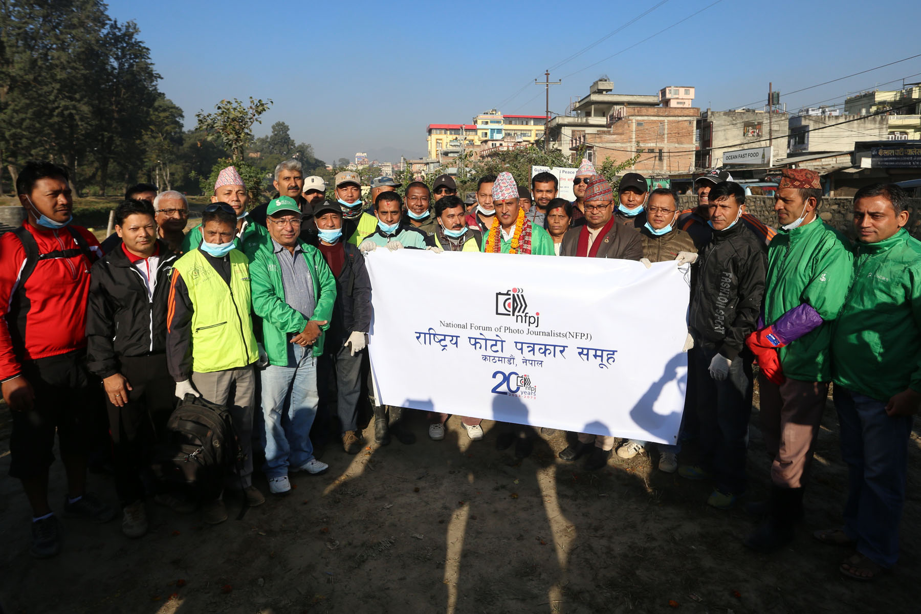 बागमती सफाइमा फोटो पत्रकार, अभियानबाट लीलामणि पौडेललाई बिदाइ गरियो