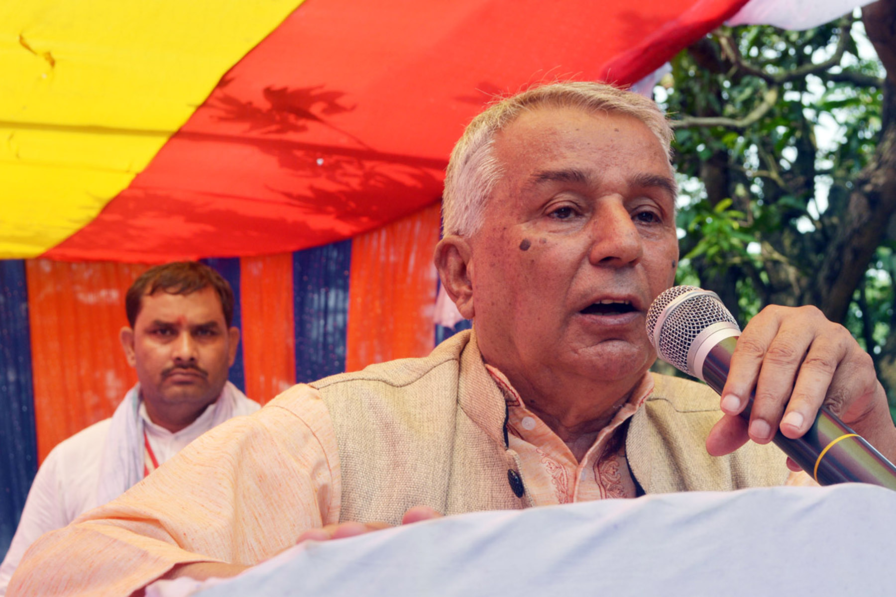 पौडेलले भने -उग्र पहाडवाद र मधेसवादको नारा लगाएर राष्ट्रलाई कमजोर पार्न खोजिंदैछ